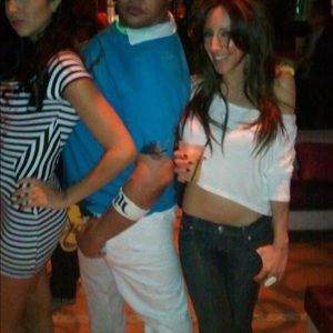 Off the shoulder crop top